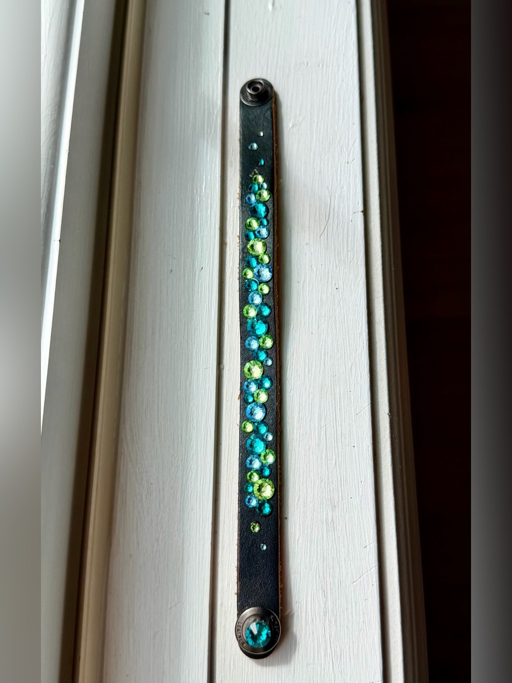 Swarovski Rhinestone Bracelet - TEAL & GREEN